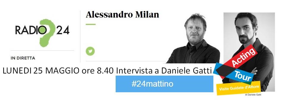 LUNEDI 25 MAGGIO ore 8